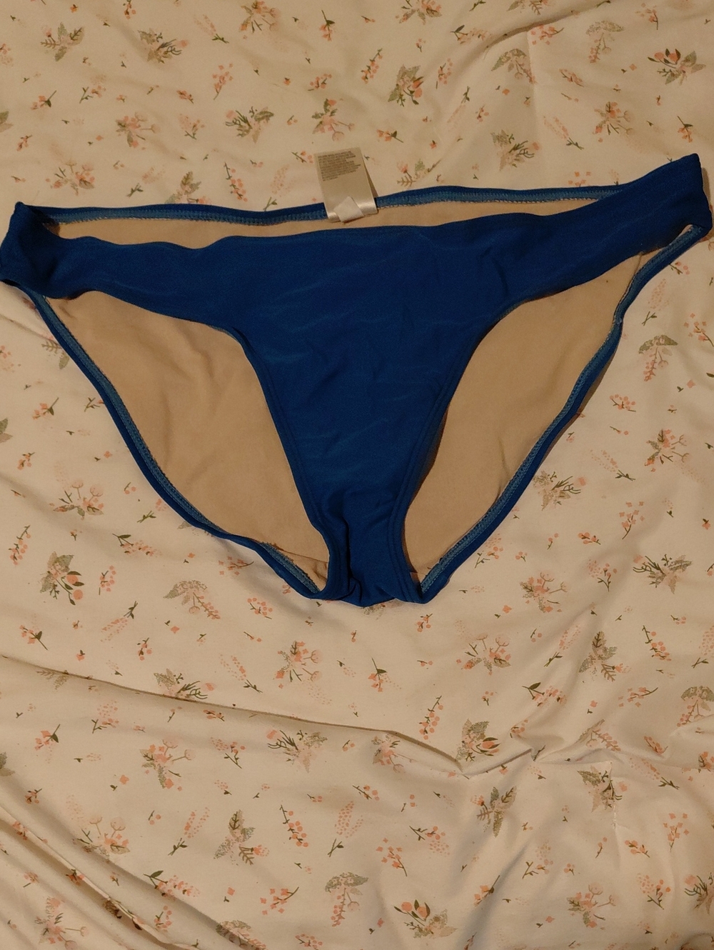 Classic Royal Blue Bikini Bottoms - Women's Swim Brief